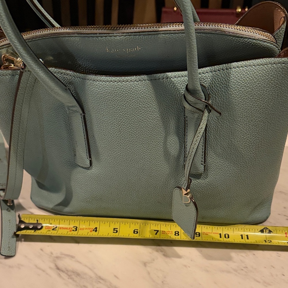 Kate Spade Teal Leather Shoulder Bag